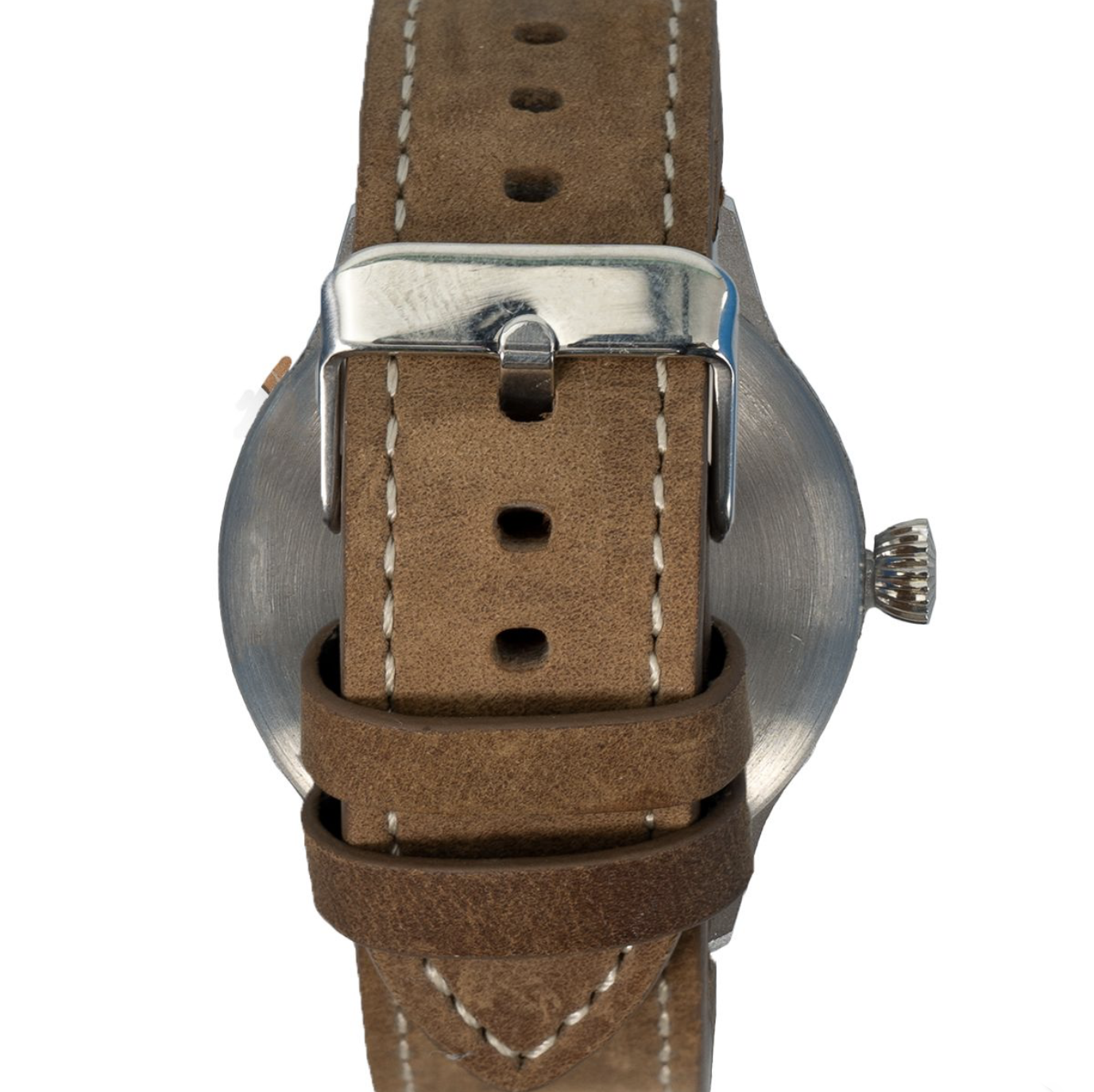 German Luftwaffe Aviator Service Watch - The Beobachtungsuhr - Brown