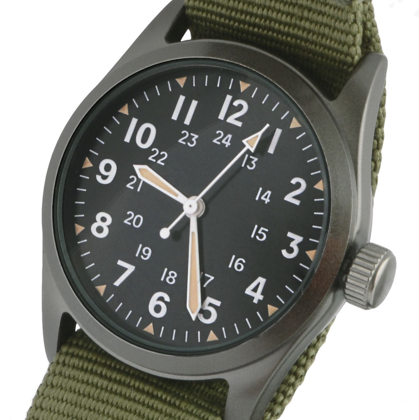 "The Grunt" amerikanskt Vietnamkrigsmönster militärtjänstarmbandsur