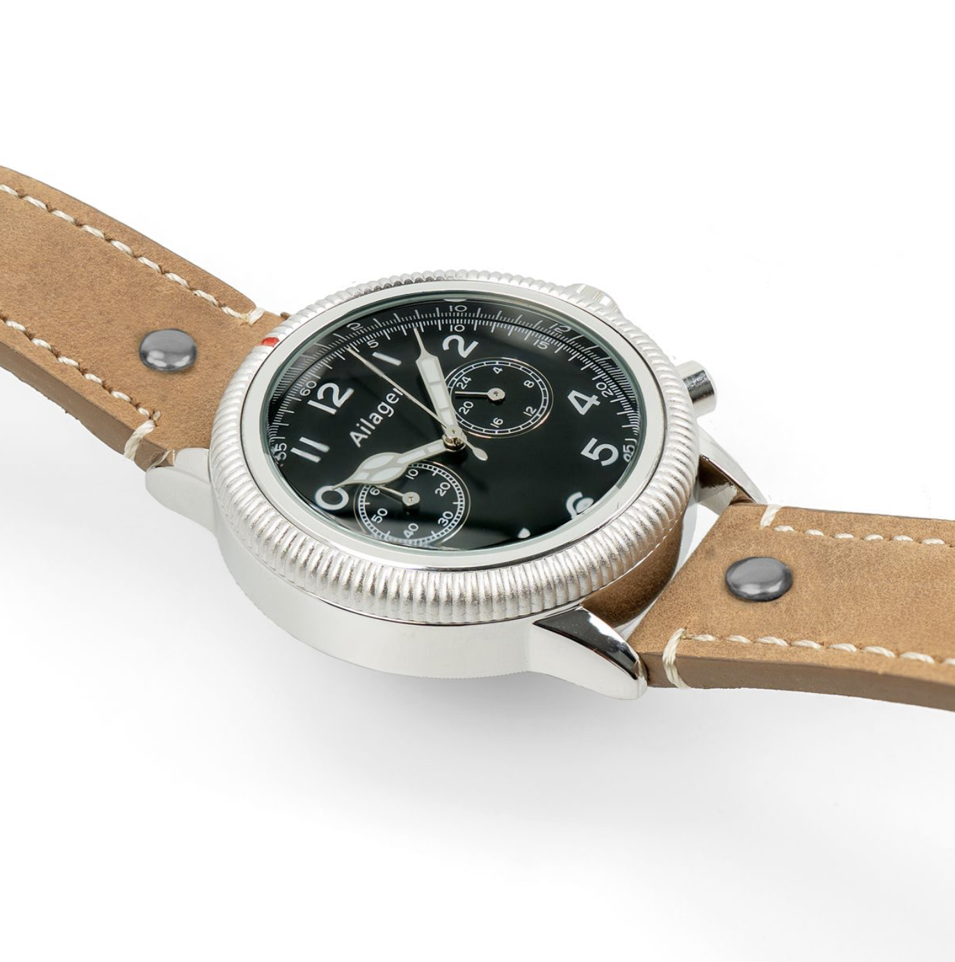 Tysk Luftwaffe kronograf pilotklocka