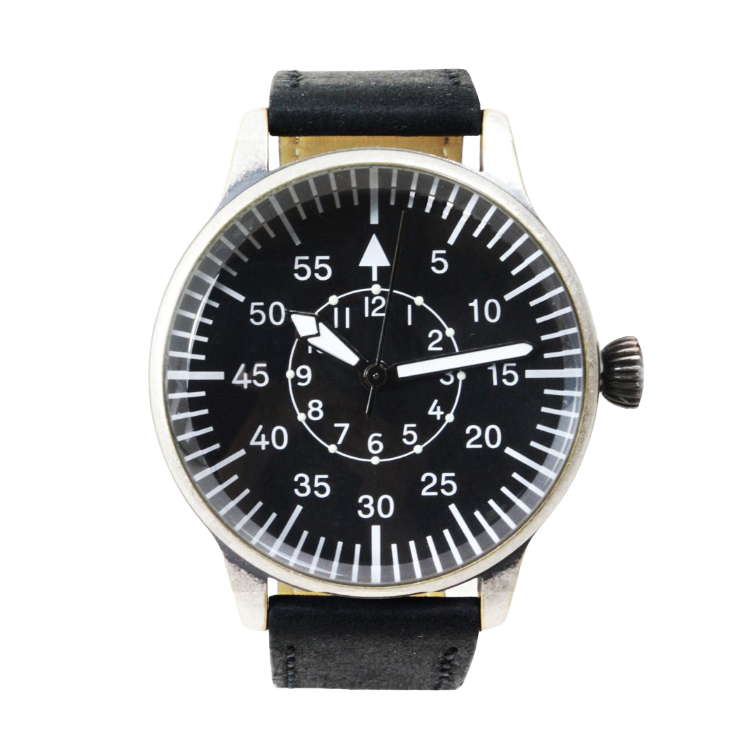 Black Vintage Pilot Watch