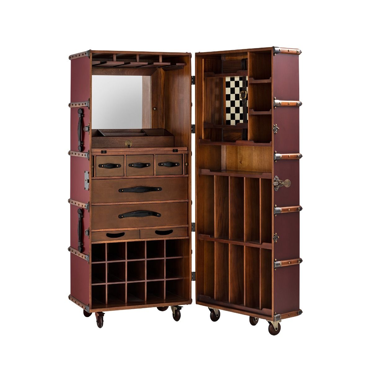 Stateroom Bar Burgundy